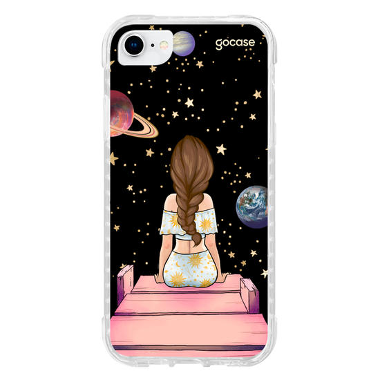 Capinha para celular Garota Universo