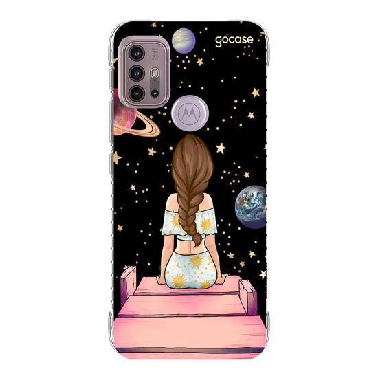 Capinha para celular Garota Universo