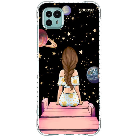 Capinha para celular Garota Universo