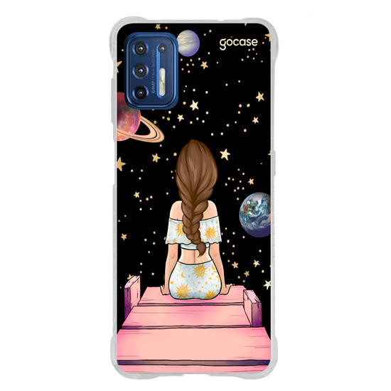 Capinha para celular Garota Universo