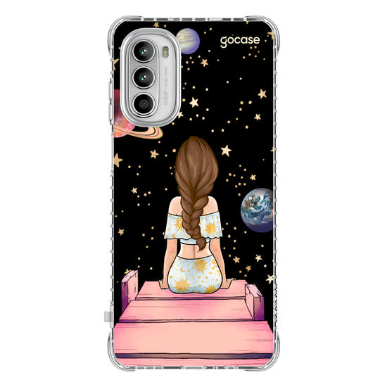 Capinha para celular Garota Universo