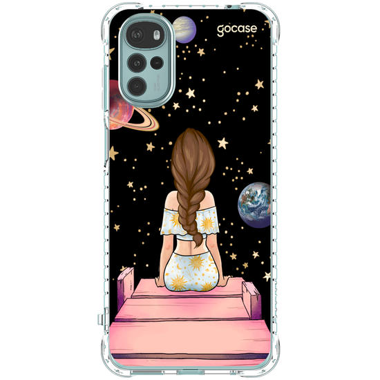 Capinha para celular Garota Universo