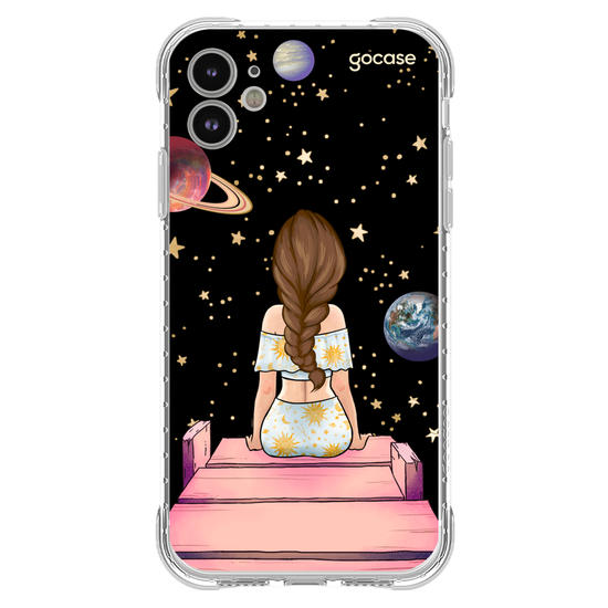 Capinha para celular Garota Universo