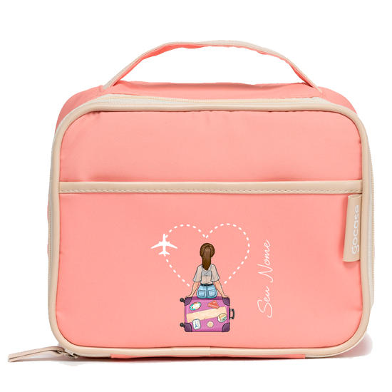 Bolsa Térmica Midi Rosa - Garota Viagem