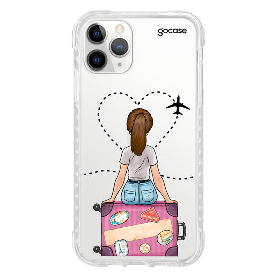Capinha para celular Garota Viagem