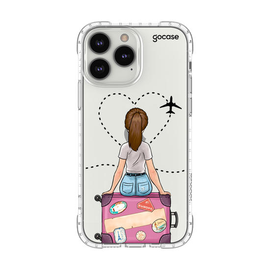 Capinha para celular Garota Viagem