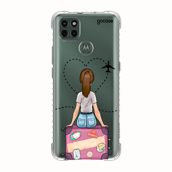 Capinha para celular Garota Viagem