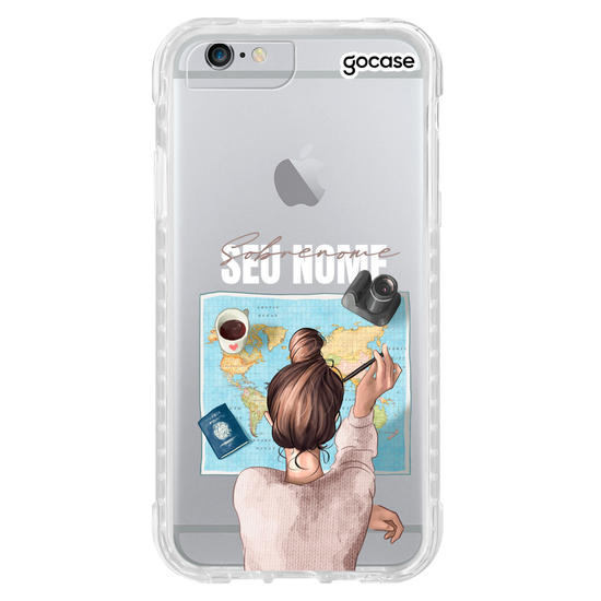 Capinha para celular Garota Viajante
