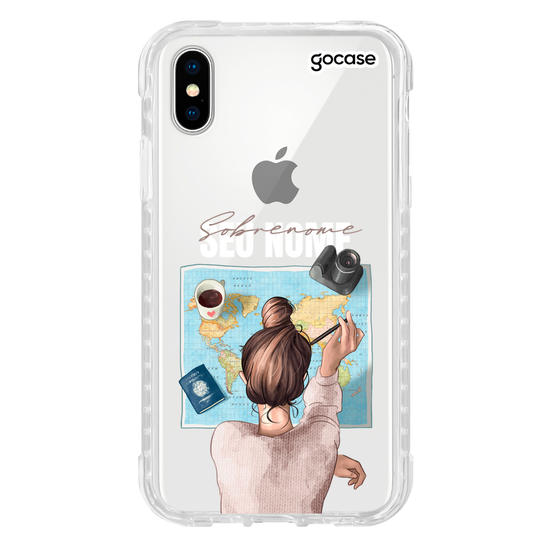 Capinha para celular Garota Viajante