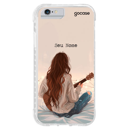 Capinha para celular  Garota e Seu Violão