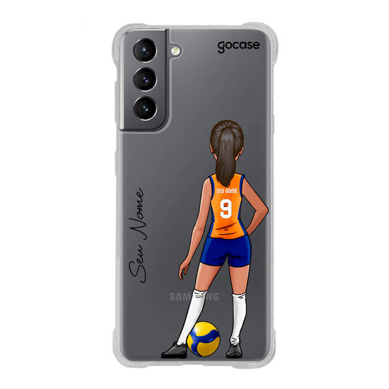 Capinha para celular Garota Vôlei Capinha para celular Garota Vôlei