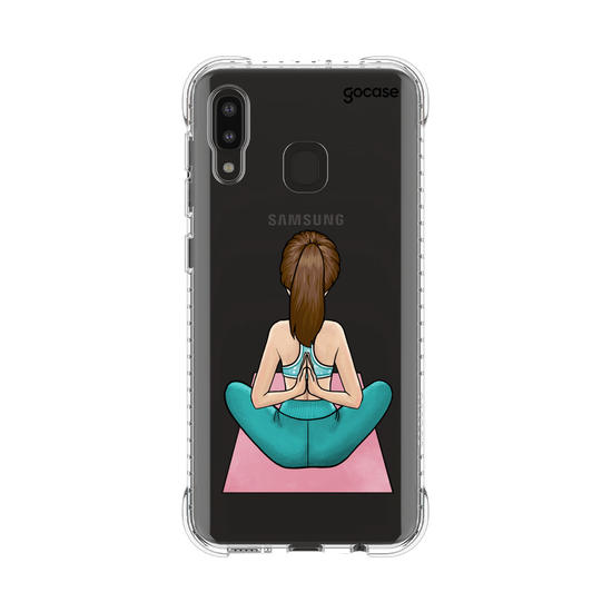Capinha para celular Garota Yoga