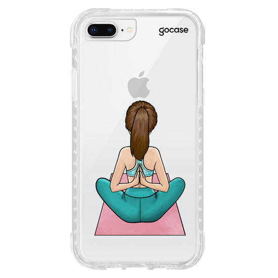 Capinha para celular Garota Yoga