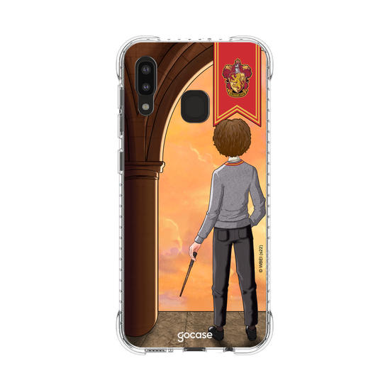 Capinha para celular Harry Potter - Garoto Hogwarts Cenário