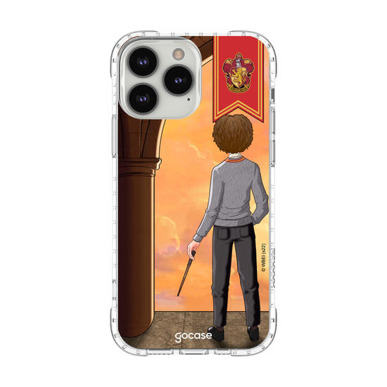 Capinha para celular Harry Potter - Garoto Hogwarts Cenário