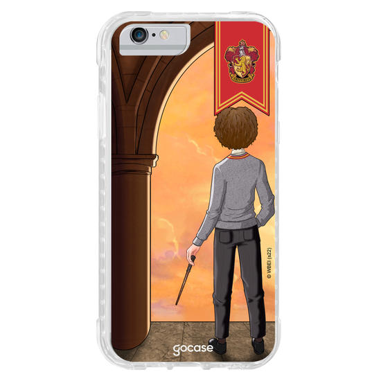 Capinha para celular Harry Potter - Garoto Hogwarts Cenário
