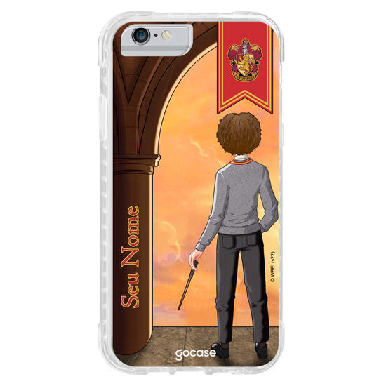 Capinha para celular Harry Potter - Garoto Hogwarts Cenário