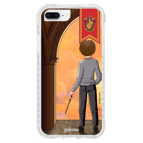 Capinha para celular Harry Potter - Garoto Hogwarts Cenário