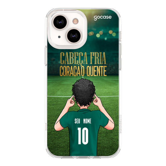 Capinha para celular Palmeiras - Cabeça Fria Coração Quente - Garoto