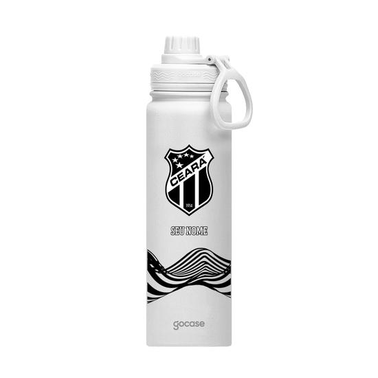 Garrafa Térmica Fresh + Ebook - Ceará Escudo com Faixa