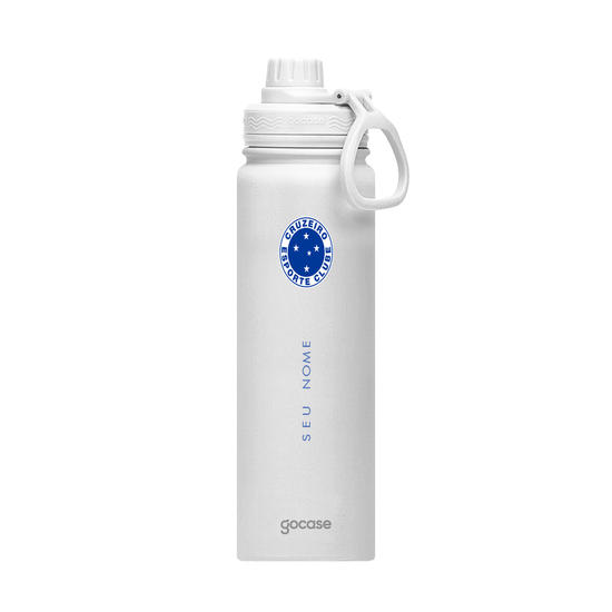 Garrafa Térmica Fresh + Ebook - Cruzeiro - Escudo