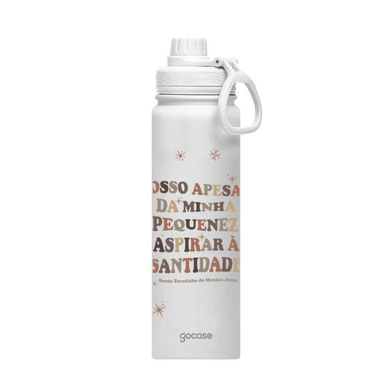 Garrafa Térmica Fresh + Ebook - Use Dons - Minha Pequenez