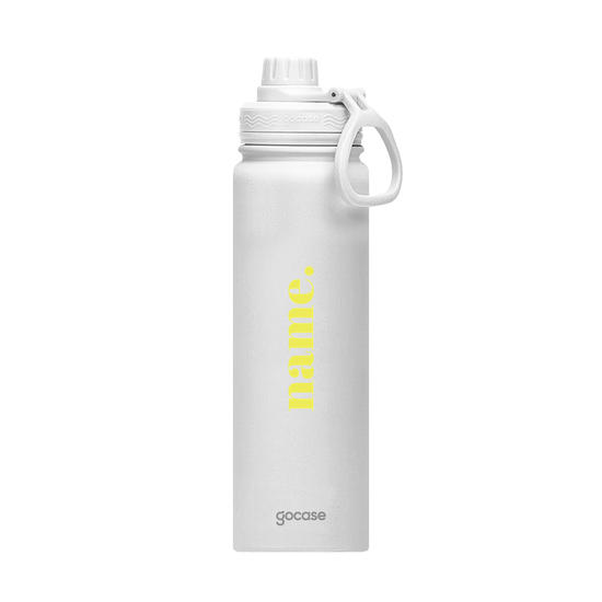 Insulated Water Bottle + Ebook - Garrafa Térmica Fresh + Ebook - Fancy Name