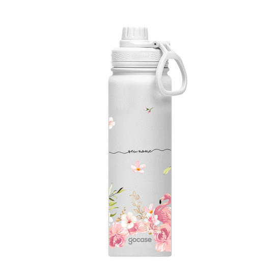  Garrafa Térmica Fresh - Flamingo Glitter