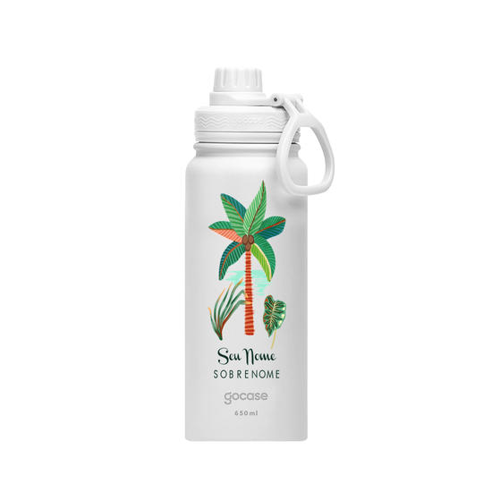  Garrafa Térmica Fresh - Flora Tropical