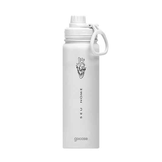  Garrafa Térmica Fresh - Coração Real