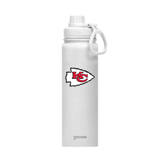 Garrafa Térmica Fresh + Ebook - Kansas City Chiefs Logo
