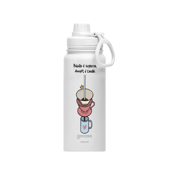  Garrafa Térmica Fresh - Life on a Draw - Paixão Expresso