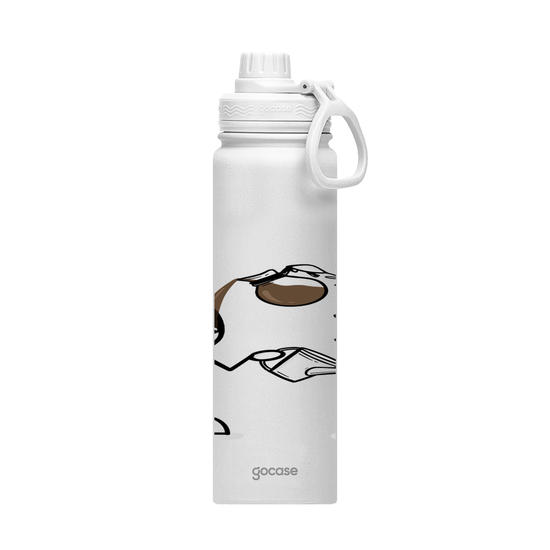 Garrafa Térmica Fresh + Ebook - Life on a Draw - Regar Café