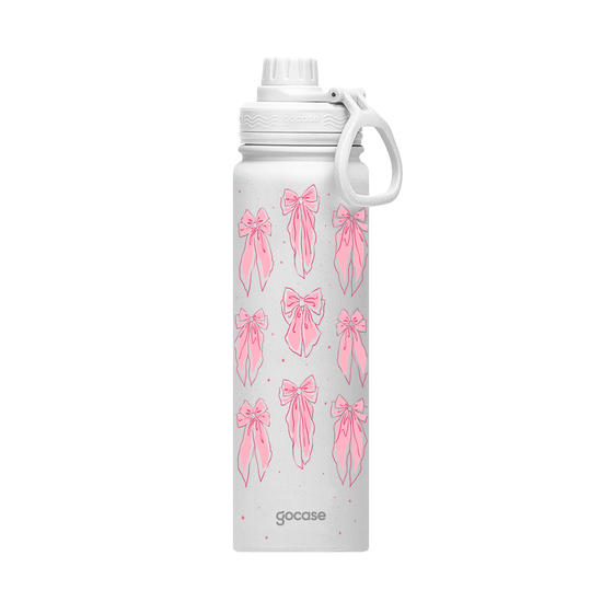 Garrafa Térmica Fresh + Ebook - Rose Coquette