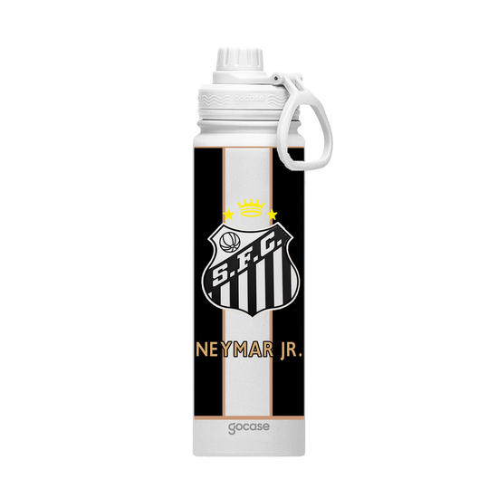  Garrafa Térmica Fresh + Ebook - Santos - Escudo 2024 Personalizado