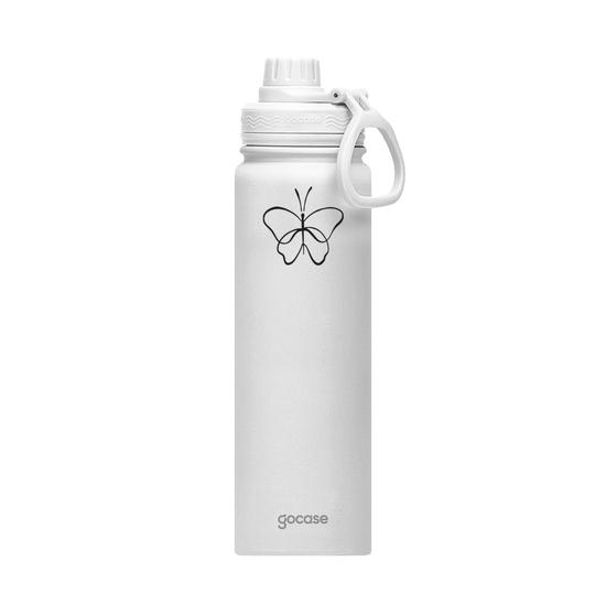 Garrafa Térmica Fresh + Ebook - Soft Butterfly