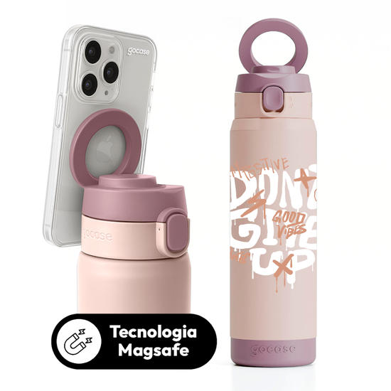 Garrafa Térmica Magsafe + Ebook -  Don't Give Up