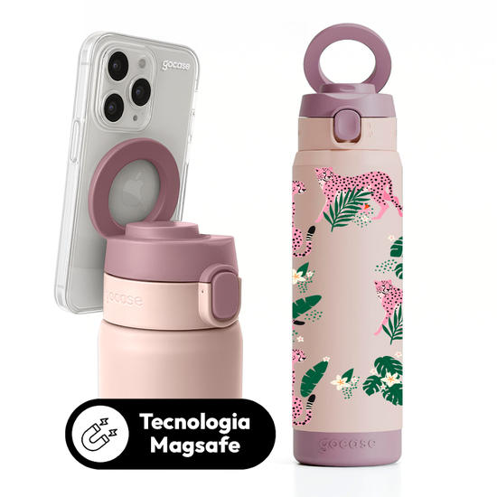 Garrafa Térmica Magsafe + Ebook -  Jungle Roar