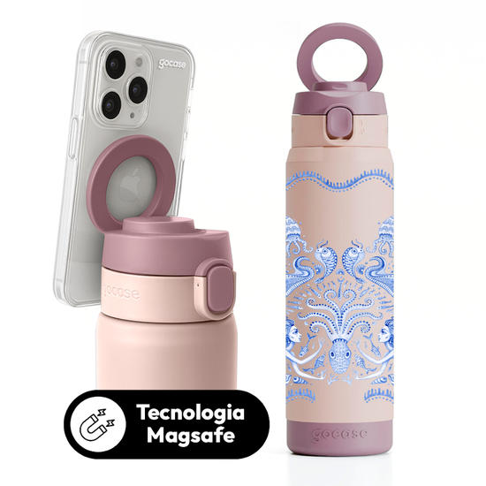 Garrafa Térmica Magsafe + Ebook -  Sea of Whimsy