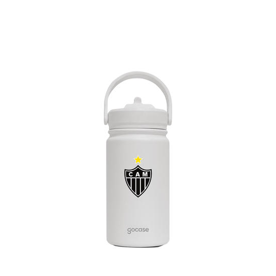 Garrafa Térmica Mini + Ebook - Atlético Mineiro - Escudo
