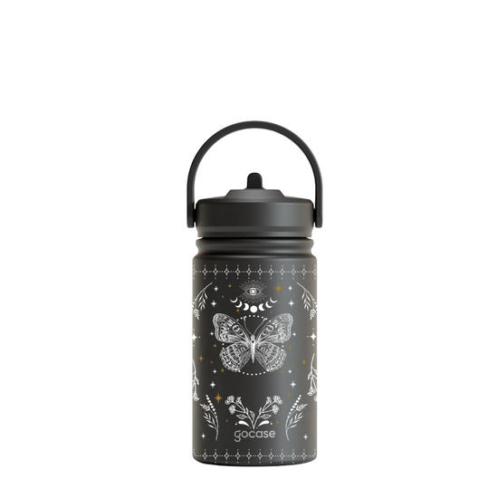  Garrafa Térmica Mini + Ebook - Borboleta de Sorte