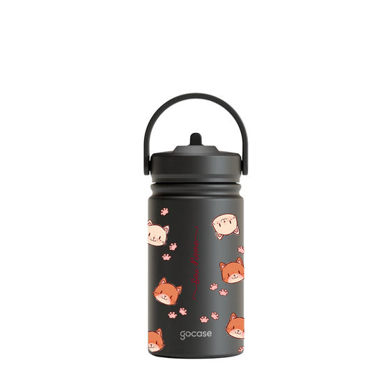 Garrafa Térmica Mini + Ebook - Charmes Felinos Manuscrito