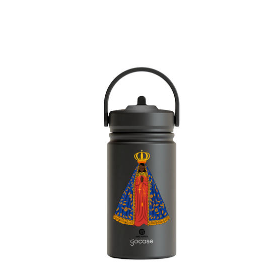 Garrafa Térmica Mini + Ebook - Conceição Aparecida