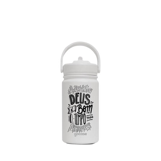 Garrafa Térmica Mini - Deus é Bom