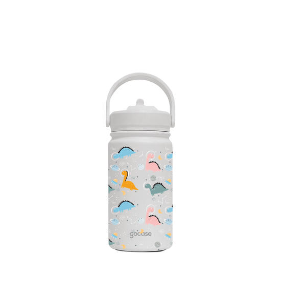 Insulated Water Bottle Mini + Ebook - Garrafa Térmica Mini + Ebook - Dino Space