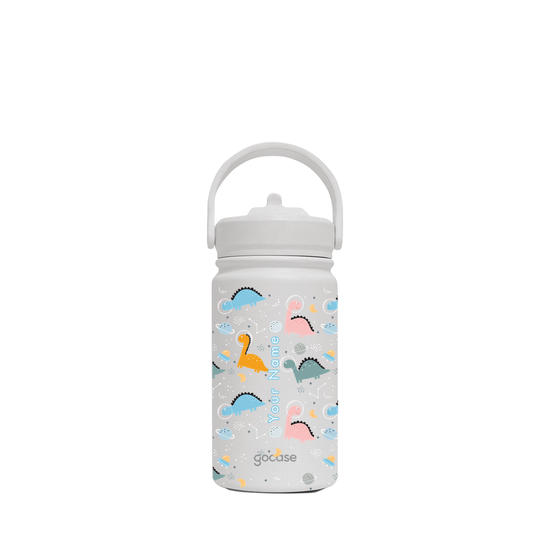 Insulated Water Bottle Mini + Ebook - Garrafa Térmica Mini + Ebook - Dino Space
