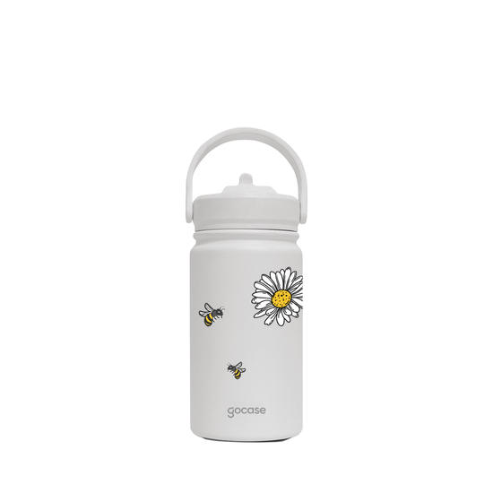 Garrafa Térmica Mini - Flor Manuscrita
