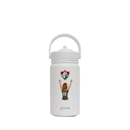 Garrafa Térmica Mini - Fluminense - Garota Tricolor