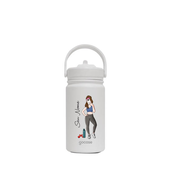 Garrafa Térmica Mini - Garota Fitness