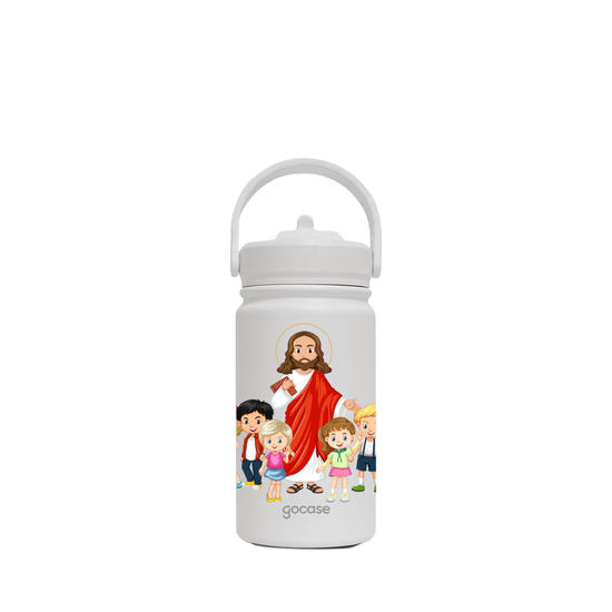 Garrafa Térmica Mini - Jesus e as Crianças